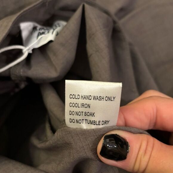 Princess Polly NWT Betsy High Rise Wide Leg Grey Casual to Career Pant Size 10 - Picture 15 of 15